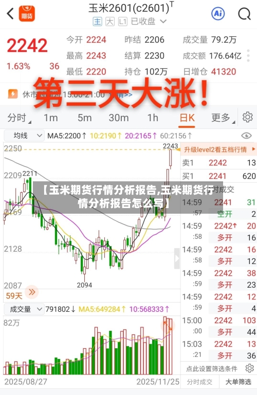 【玉米期货行情分析报告,玉米期货行情分析报告怎么写】