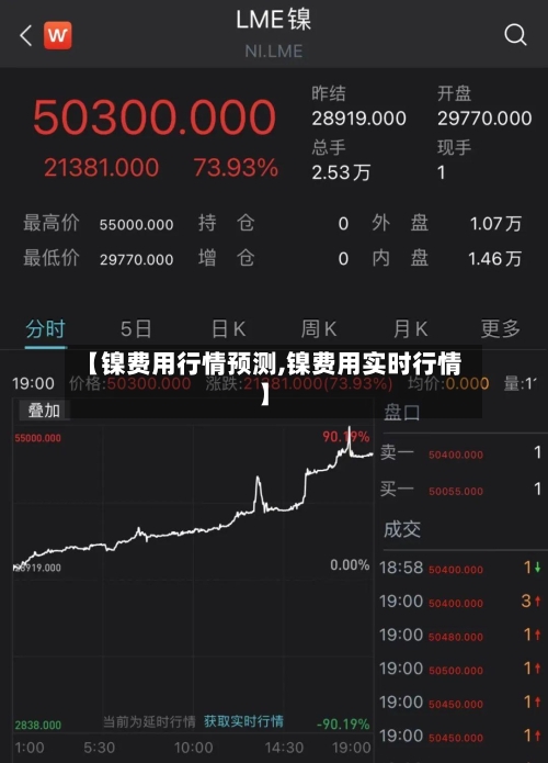【镍费用行情预测,镍费用实时行情】