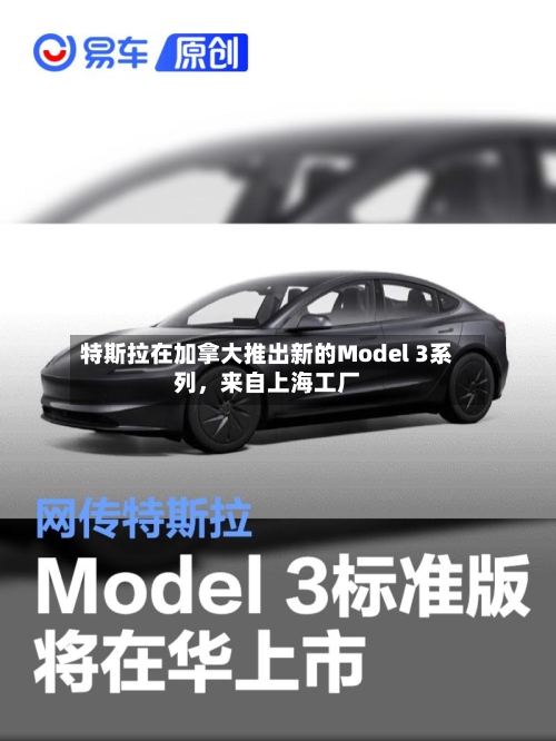 特斯拉在加拿大推出新的Model 3系列，来自上海工厂-第2张图片