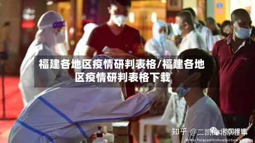 福建各地区疫情研判表格/福建各地区疫情研判表格下载