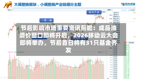 节后影响市场重要资讯前瞻：成品油调价窗口即将开启，2026移动云大会即将举办，节后首日将有31只基金齐发-第3张图片