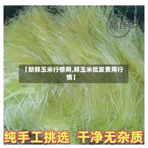 【新鲜玉米行情网,鲜玉米批发费用行情】
