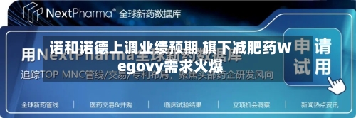 诺和诺德上调业绩预期 旗下减肥药Wegovy需求火爆