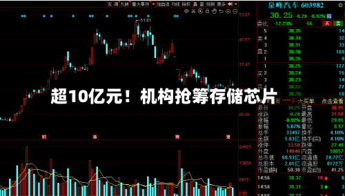 超10亿元！机构抢筹存储芯片-第3张图片