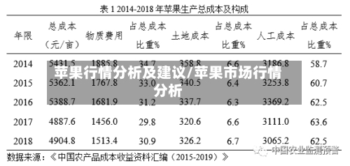 苹果行情分析及建议/苹果市场行情分析