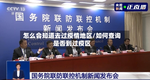 怎么会知道去过疫情地区/如何查询是否到过疫区