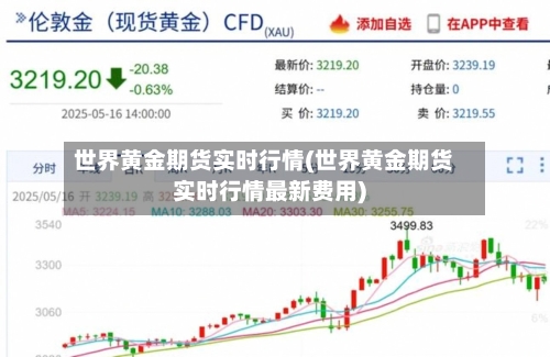 世界黄金期货实时行情(世界黄金期货实时行情最新费用)