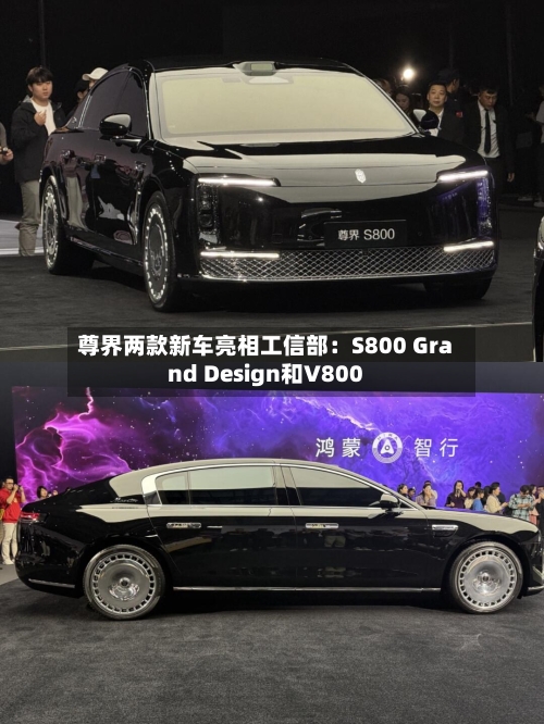 尊界两款新车亮相工信部：S800 Grand Design和V800