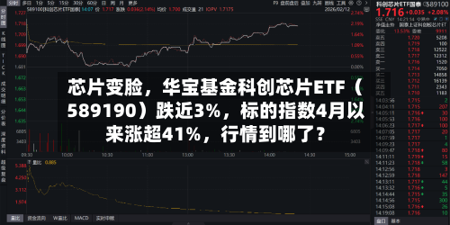 芯片变脸，华宝基金科创芯片ETF（589190）跌近3%，标的指数4月以来涨超41%，行情到哪了？