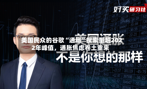 美国民众的谷歌“通胀”搜索量超2022年峰值，通胀焦虑卷土重来