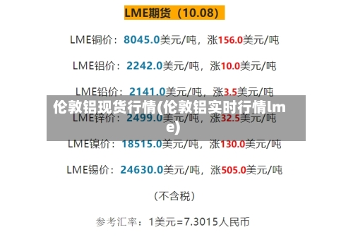 伦敦铝现货行情(伦敦铝实时行情lme)-第2张图片