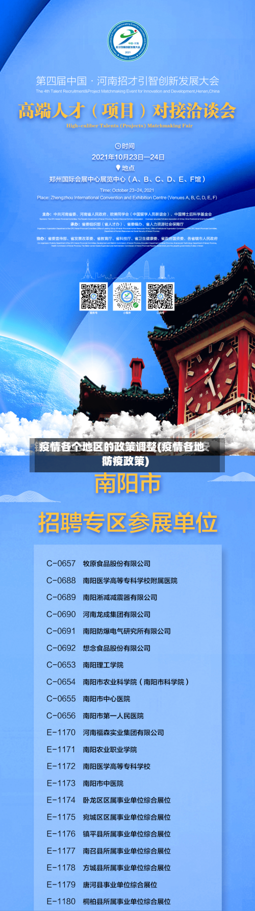 疫情各个地区的政策调整(疫情各地防疫政策)