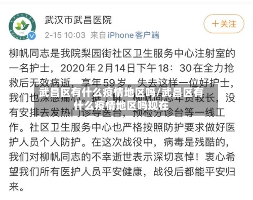 武昌区有什么疫情地区吗/武昌区有什么疫情地区吗现在