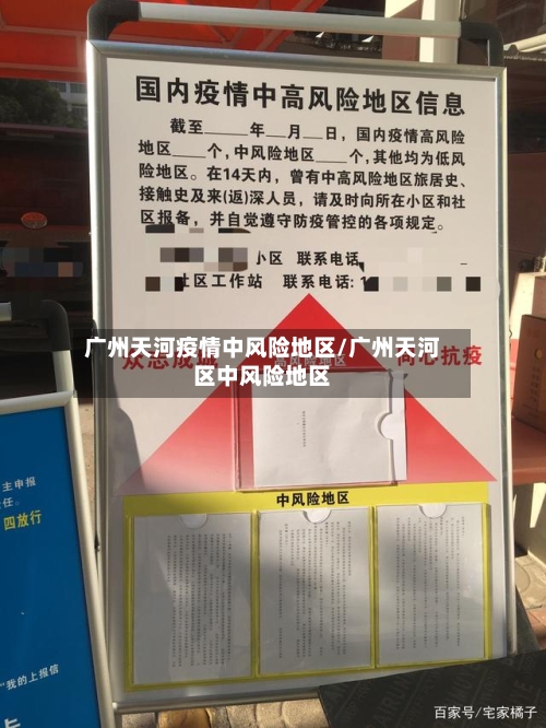 广州天河疫情中风险地区/广州天河区中风险地区