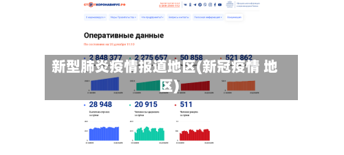 新型肺炎疫情报道地区(新冠疫情 地区)-第2张图片